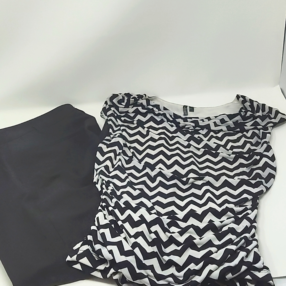 Work Wear Top and Dress Pants Size S